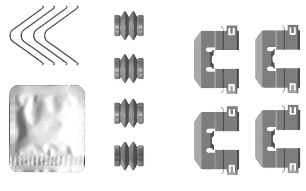 Accessory Kit, disc brake pad