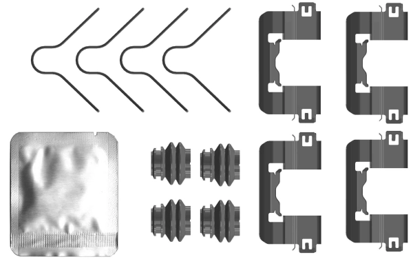 Accessory Kit, disc brake pad