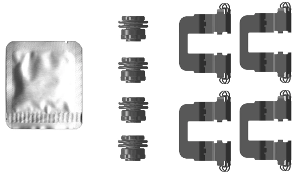 Accessory Kit, disc brake pad