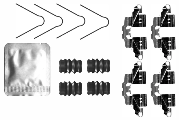 Accessory Kit, disc brake pad