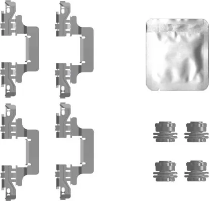 Accessory Kit, disc brake pad