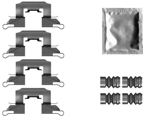 Accessory Kit, disc brake pad