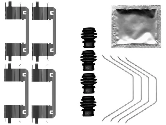Accessory Kit, disc brake pad