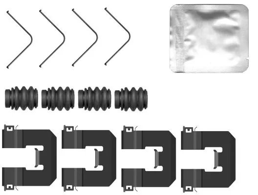 Accessory Kit, disc brake pad