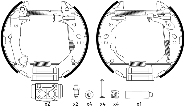 Brake Shoe Set