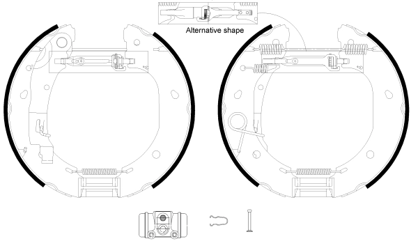 Brake Shoe Set
