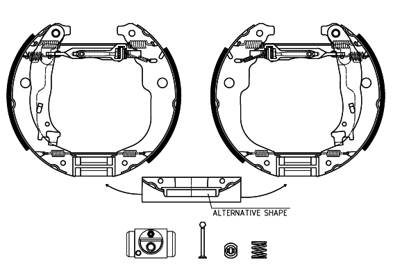 Brake Shoe Set