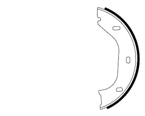 Brake Shoe Set, parking brake