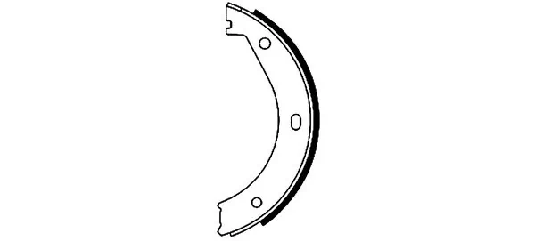 Brake Shoe Set, parking brake