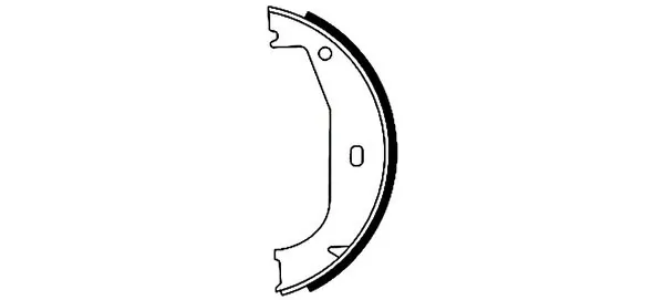 Brake Shoe Set, parking brake