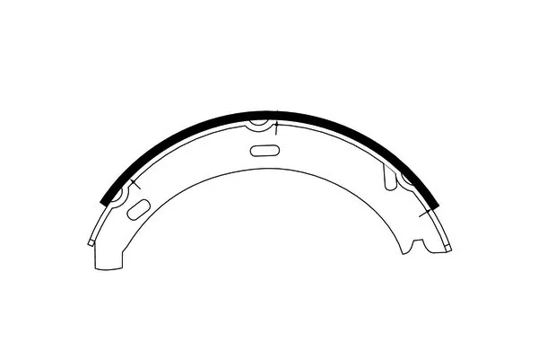 Brake Shoe Set, parking brake