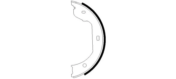 Brake Shoe Set, parking brake