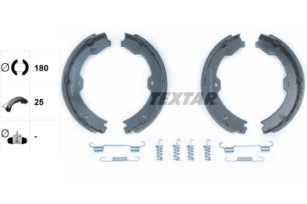 Brake Shoe Set, parking brake