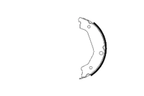 Brake Shoe Set, parking brake