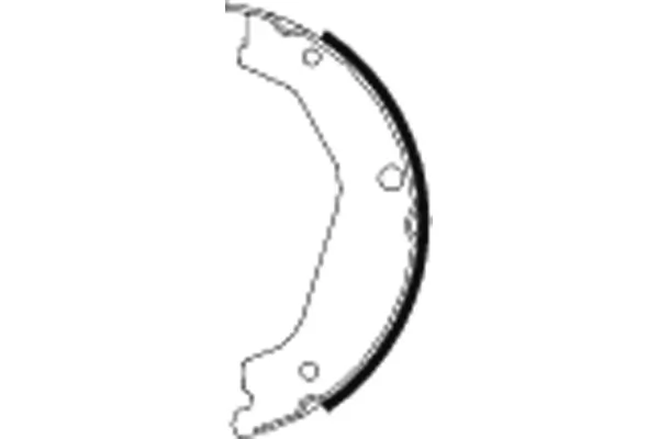 Brake Shoe Set, parking brake