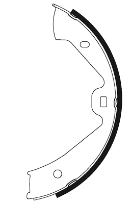Brake Shoe Set, parking brake