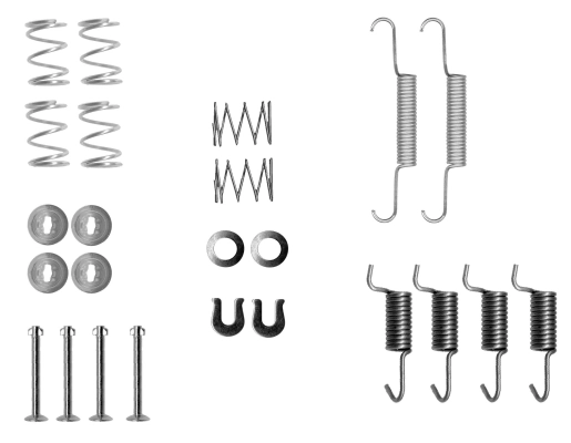 Accessory Kit, parking brake shoes