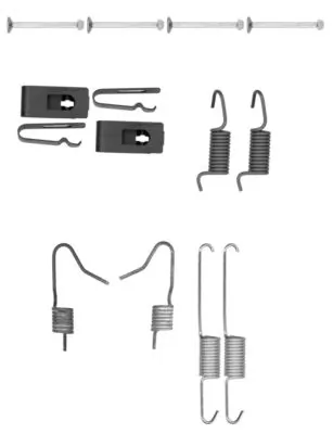 Accessory Kit, parking brake shoes