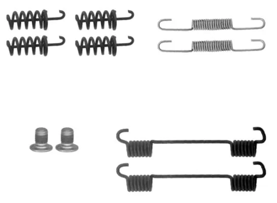Accessory Kit, parking brake shoes