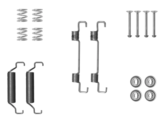 Accessory Kit, parking brake shoes