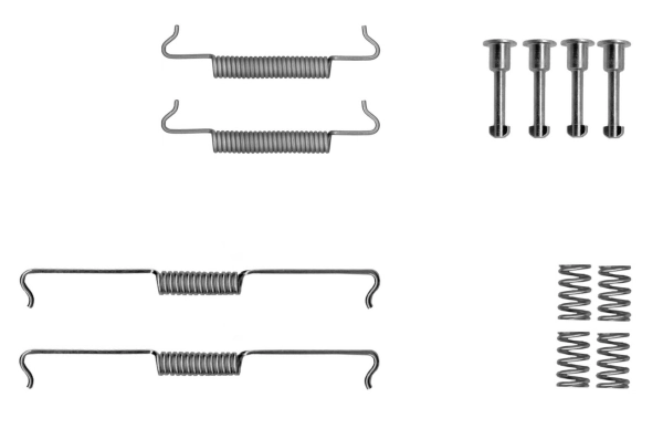 Accessory Kit, parking brake shoes