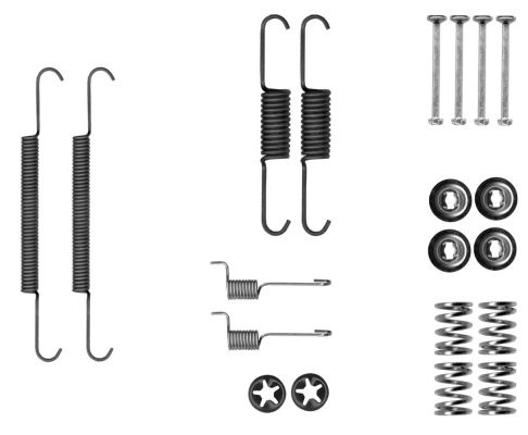 Accessory Kit, parking brake shoes