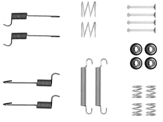 Accessory Kit, parking brake shoes