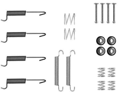 Accessory Kit, parking brake shoes