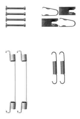 Accessory Kit, brake shoes