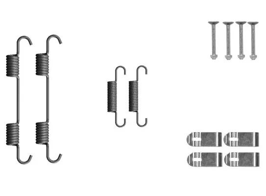 Accessory Kit, parking brake shoes