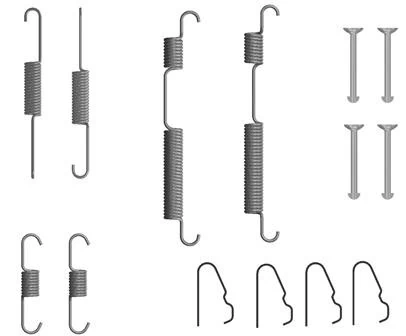 Accessory Kit, brake shoes