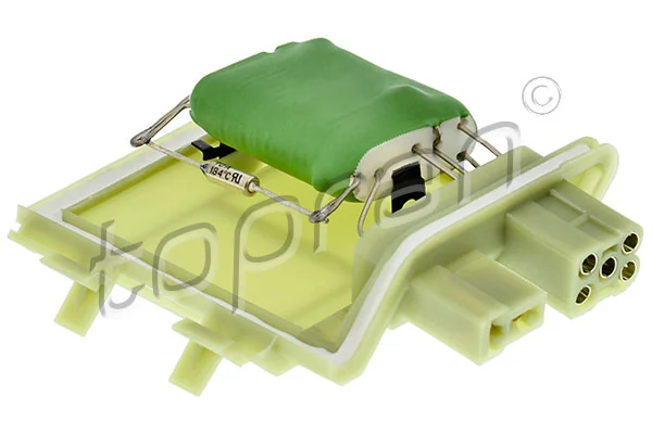 Resistor, interior blower