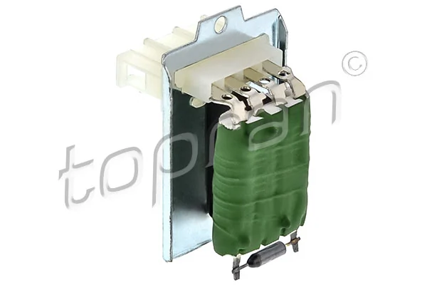 Resistor, interior blower