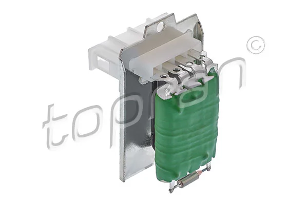 Resistor, interior blower