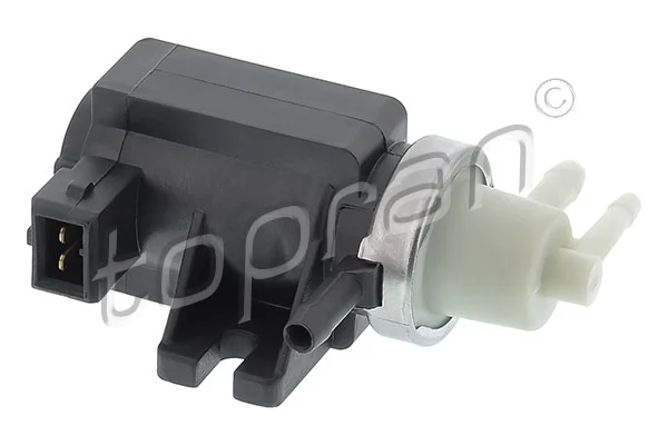 Pressure converter, turbocharger