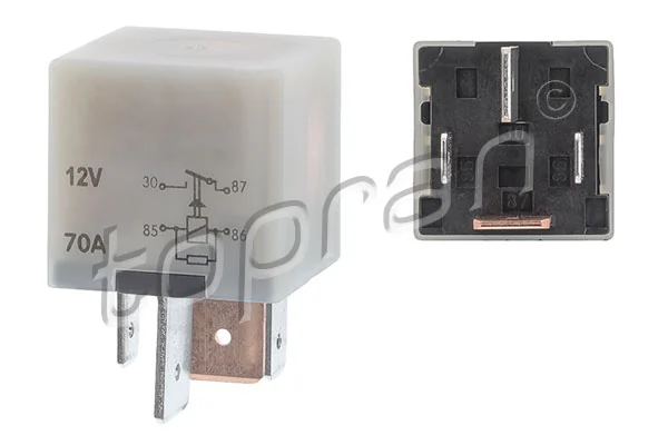 Relay, main current