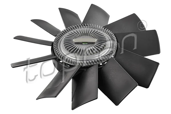 Clutch, radiator fan
