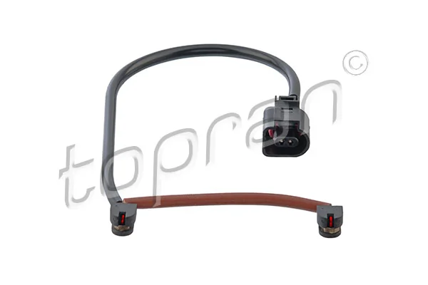 Warning Contact, brake pad wear