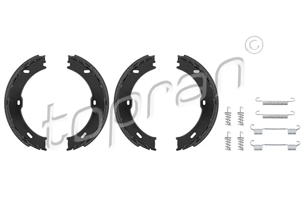 Brake Shoe Set, parking brake