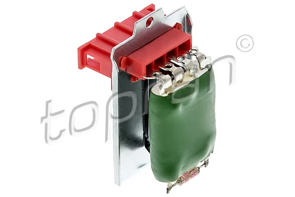 Resistor, interior blower