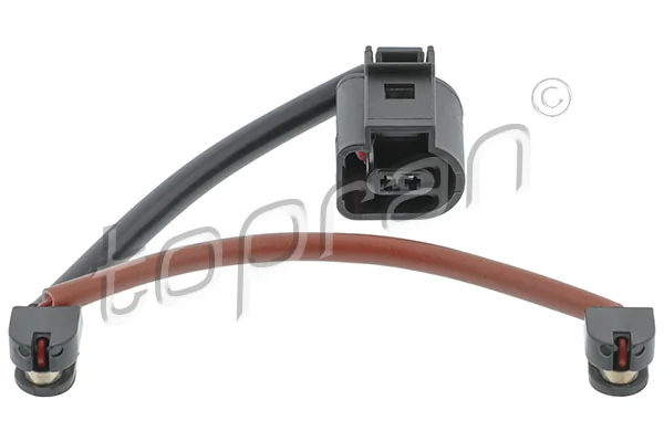 Warning Contact, brake pad wear