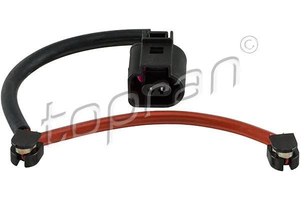 Warning Contact, brake pad wear