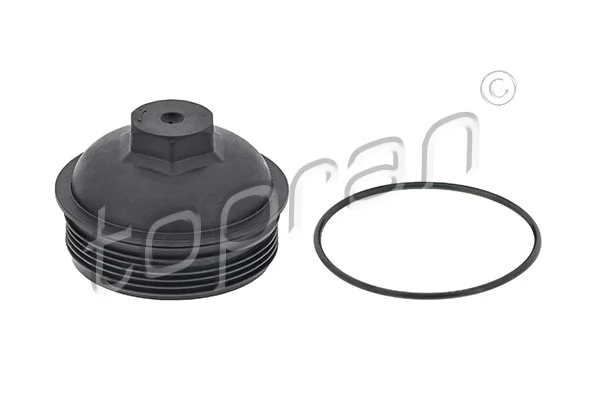 Cap, oil filter housing