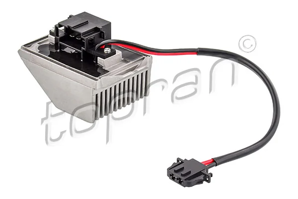 Regulator, interior blower