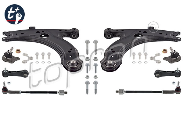 Control/Trailing Arm Kit, wheel suspension