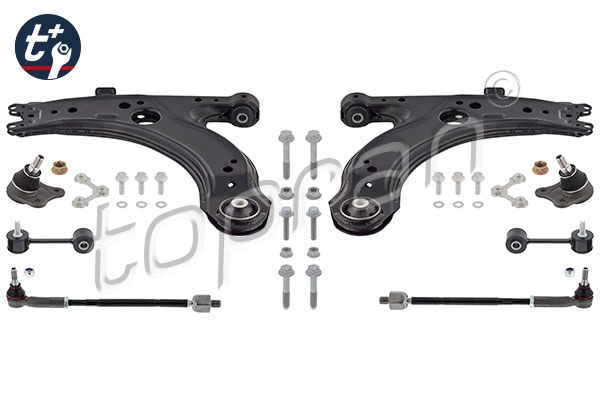 Control/Trailing Arm Kit, wheel suspension