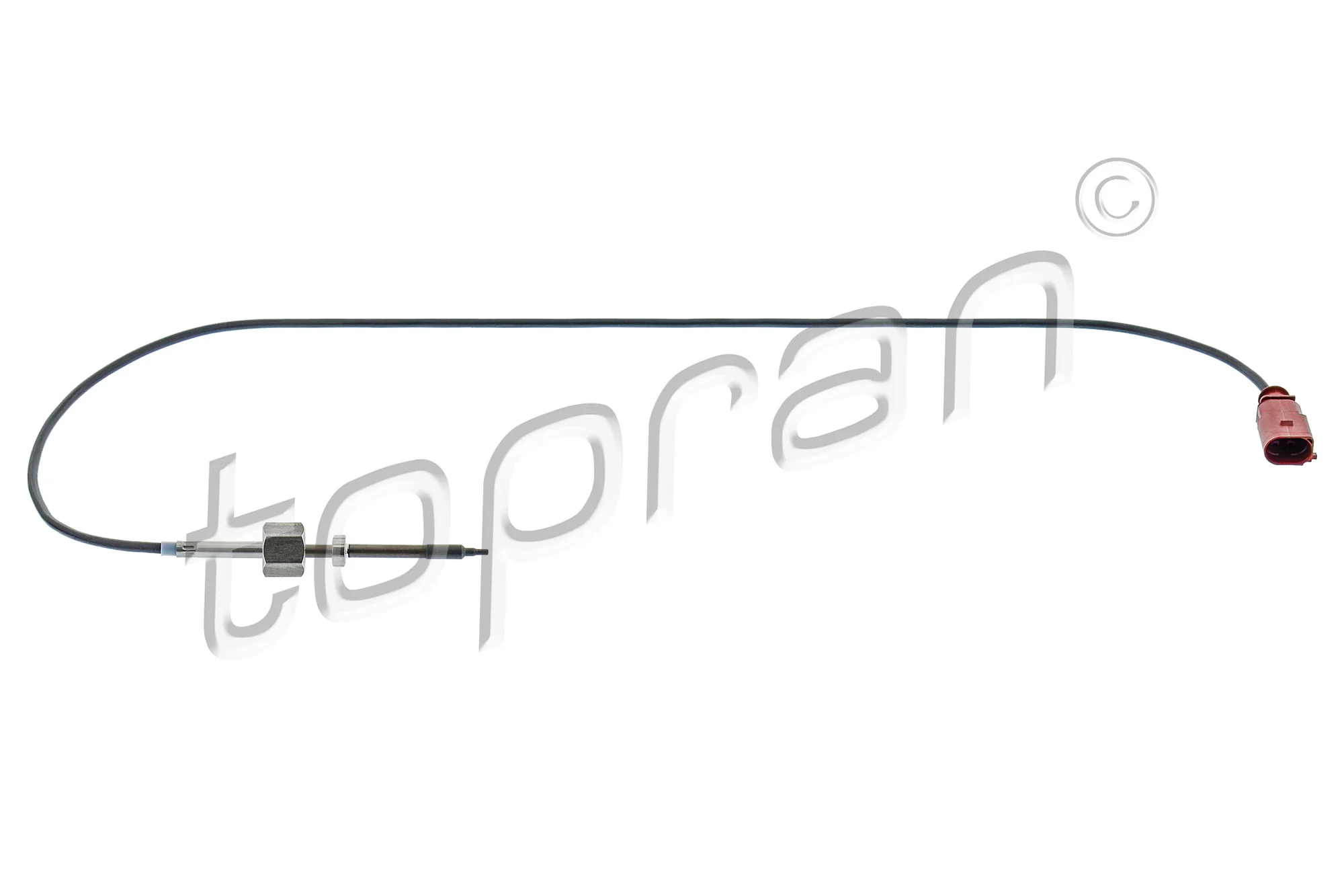 Sensor, exhaust gas temperature