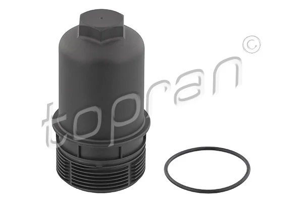 Cap, oil filter housing
