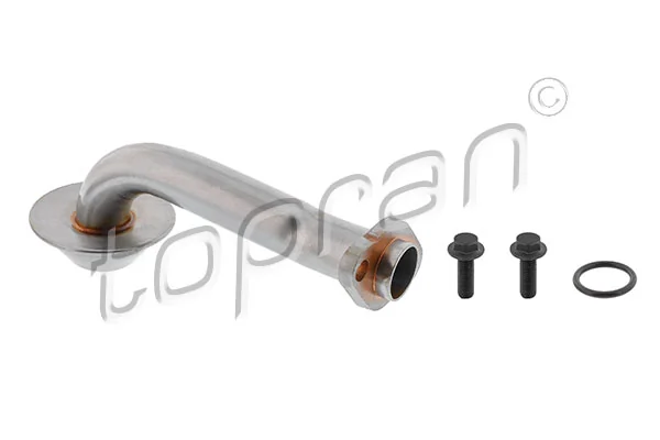 Oil pump suction pipe