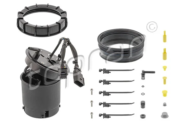 Heating, tank unit (urea injection)